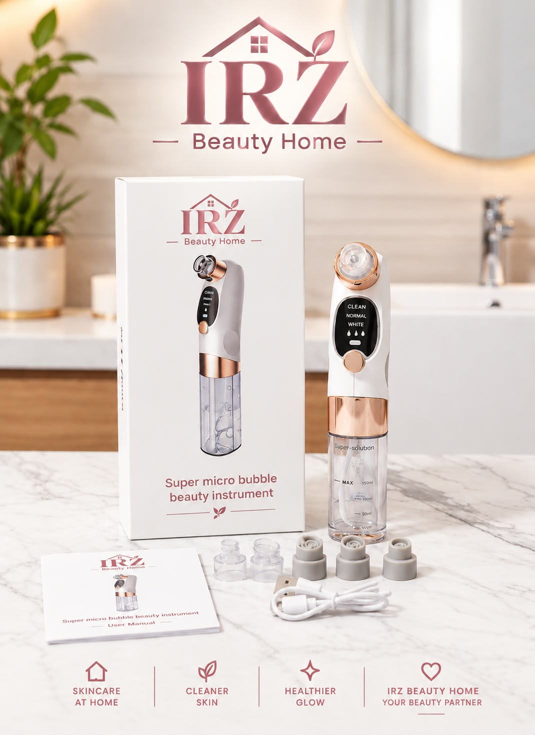 Facial Cleansing Device & Blackhead Remover
